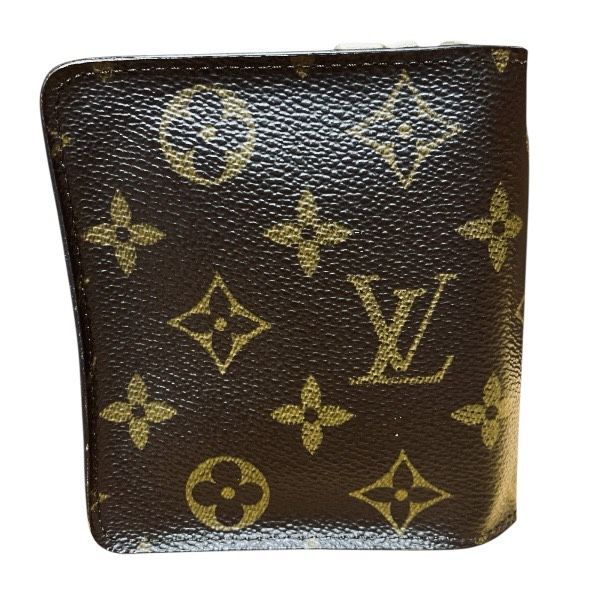 ルイヴィトン Louis Vuitton モノグラム コンパクトジップ M61667 2つ折り財布 ユニセックス