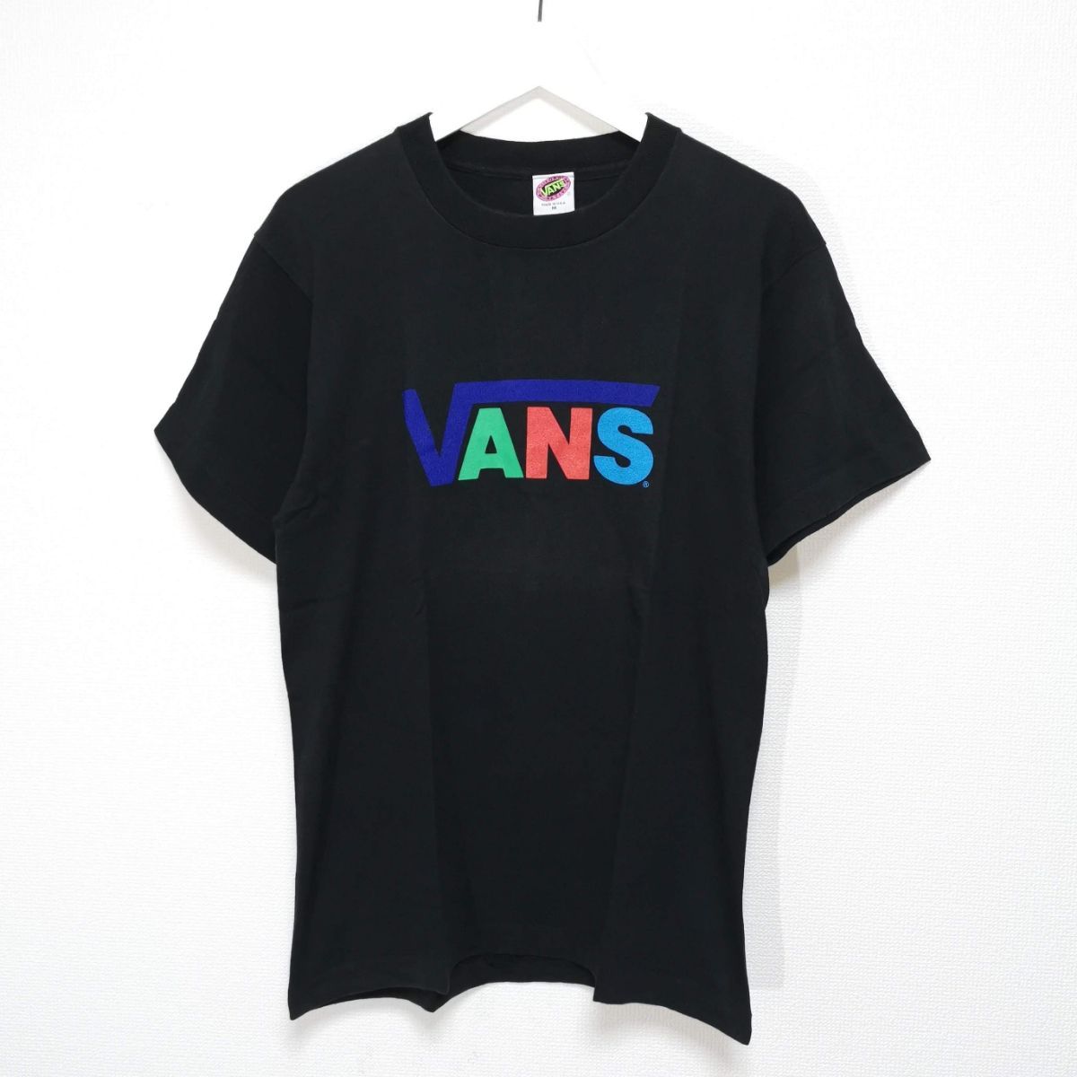 M 90s VANS Tシャツ CALIFORNIA NATIVE 黒 USA製