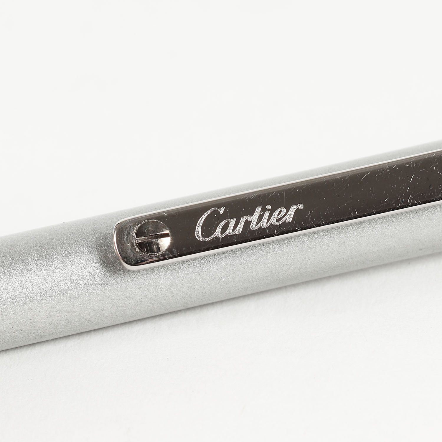 【超美品】Cartier 『サントス ドゥ カルティエ』ボールペン シルバー 31831714.jpg