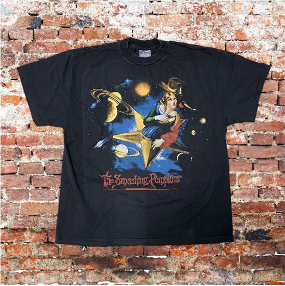 オフィシャル SMASHING PUMPKINS バンド Tシャツ THE SMASHING PUMPKINS バンドTシャツ ユニセックス: Zero
