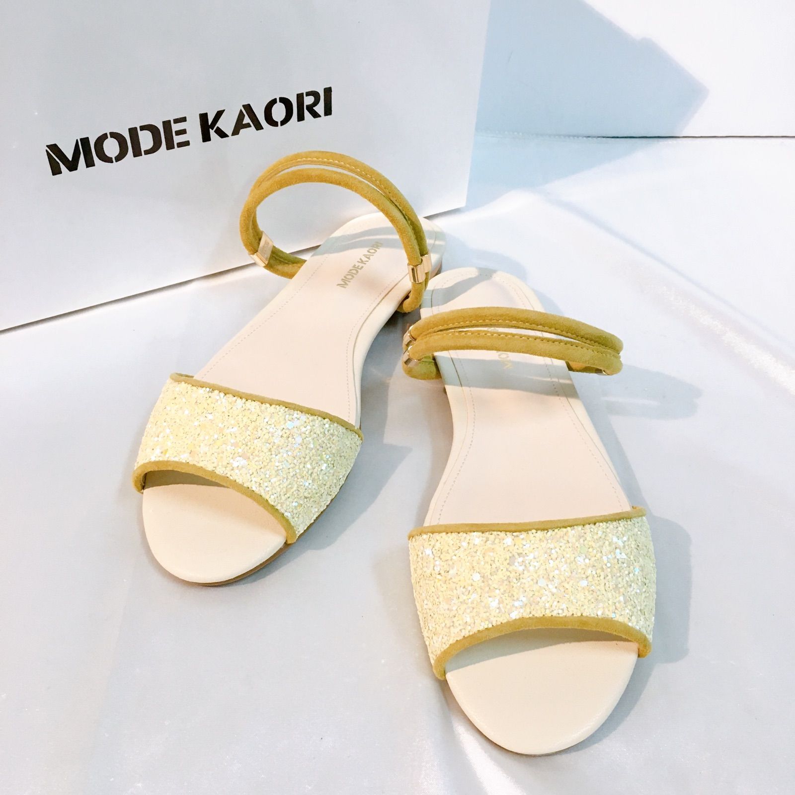 9/11 出品停止】【未使用品】 MODE KAORI モードカオリ サンダル