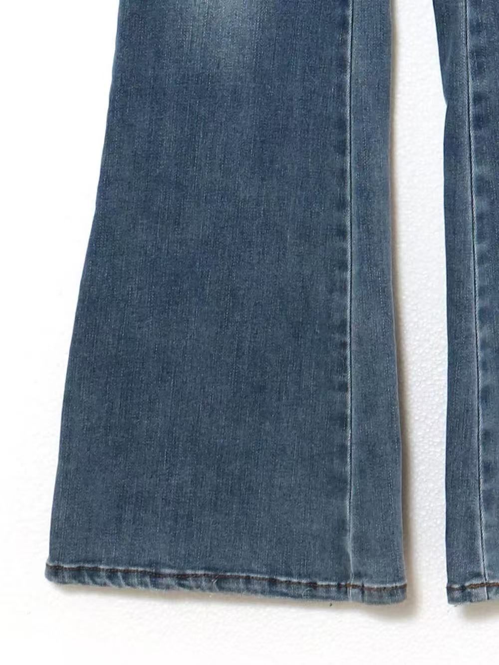 未使用】Andmary Heart hip denim allinone レディースジーンズ