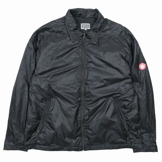 シーイー C.E CLASSIC 2 ZIP JACKET Black ナイロン バックロゴプリント ジャケット ブルゾン アウター サイズL メンズ  △C10 - メルカリ