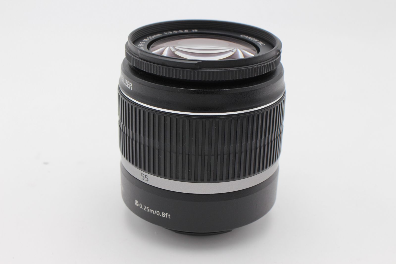 Canon - ★超コンパクト♪手ぶれ補正付！☆キャノン EF-M 55-200mm★ EF-M Canon キヤノン 55-200mm F4.5-6.3 IS STM シルバー 手ぶれ