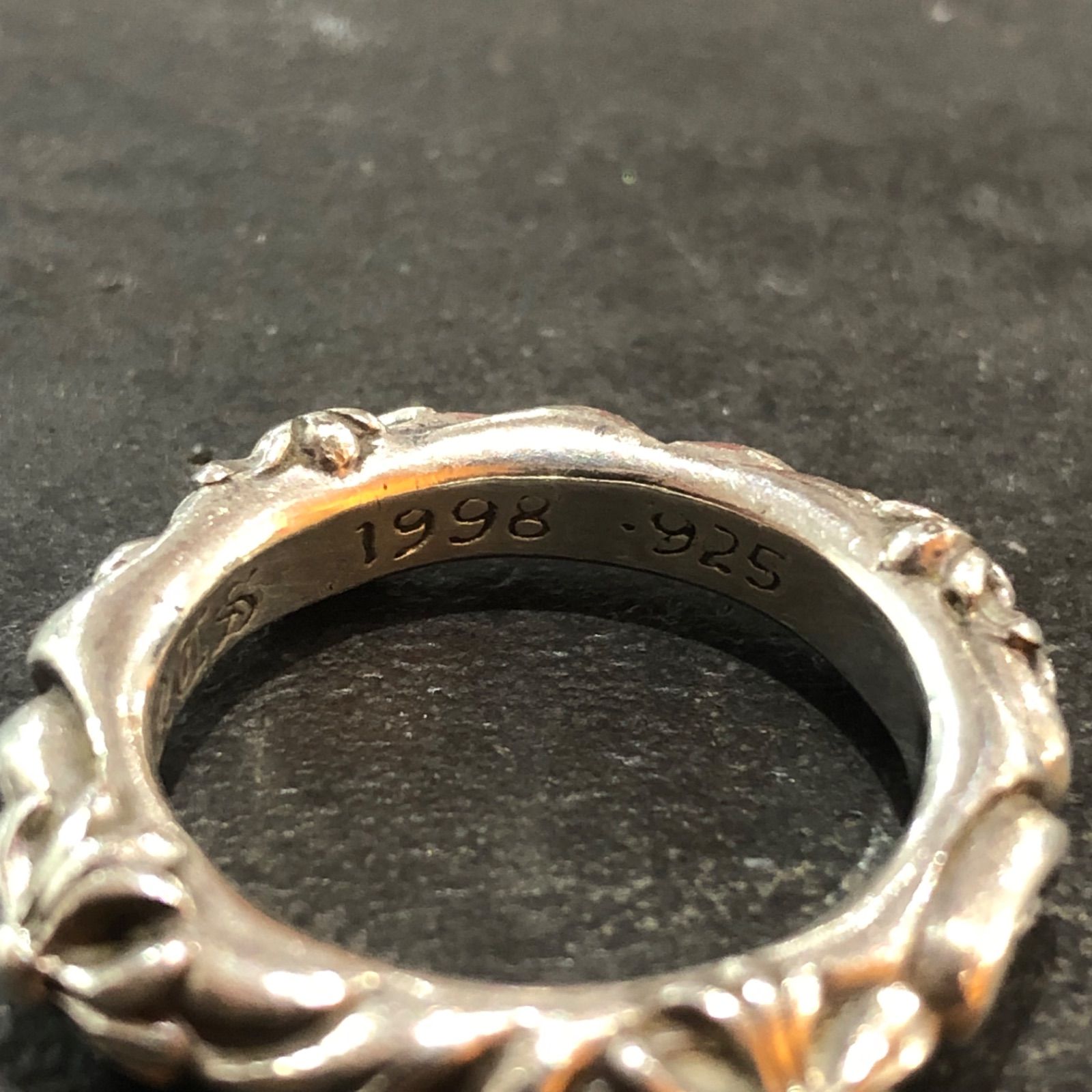 CHROME HEARTS スクロールバンドリング シルバー925 楽天市場】【CHROME HEARTS クロムハーツ】SCROLL BAND RING
