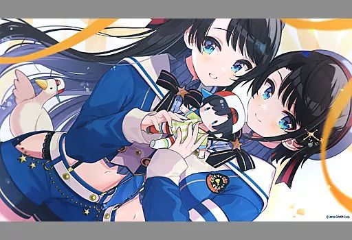 Amazon | ホロ ライブ 大空スバル ラバーマット 活動三周年記念