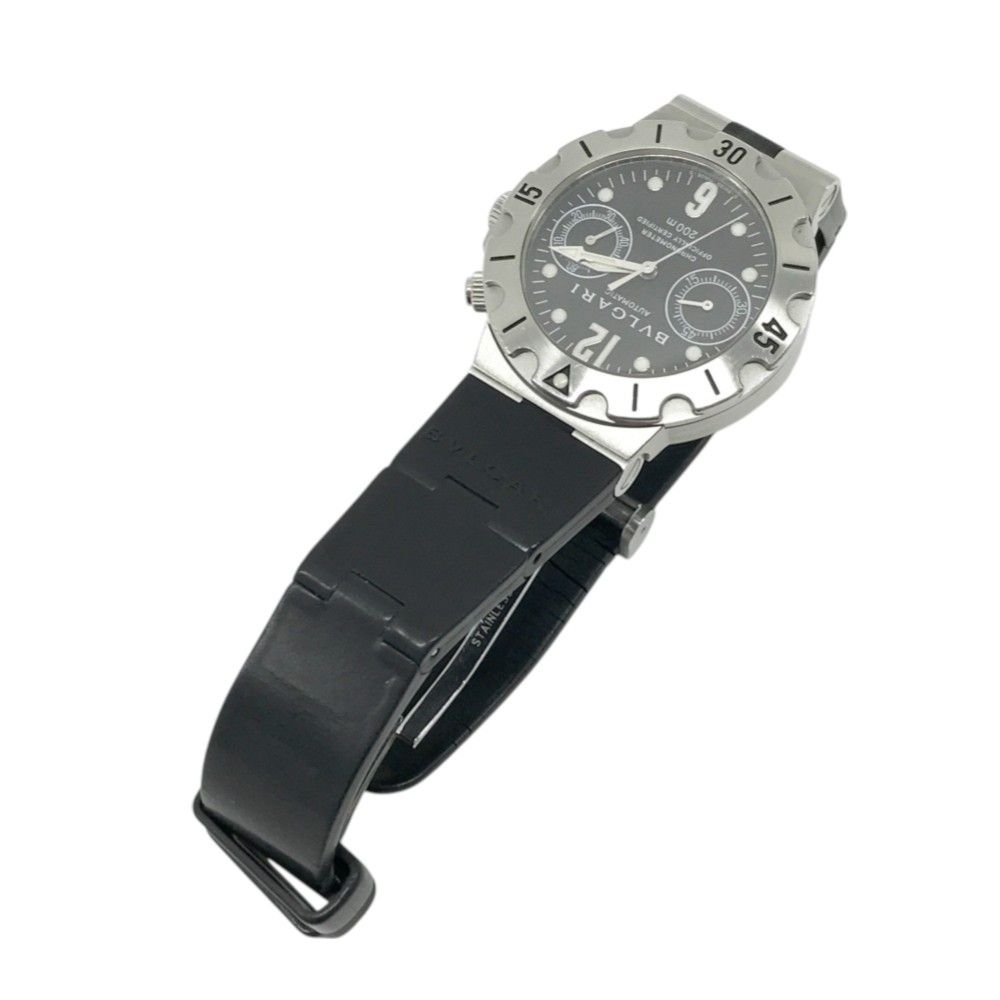 BVLGARI ブルガリ SCB38S ディアゴノ ブラックダイヤル 自動巻き
