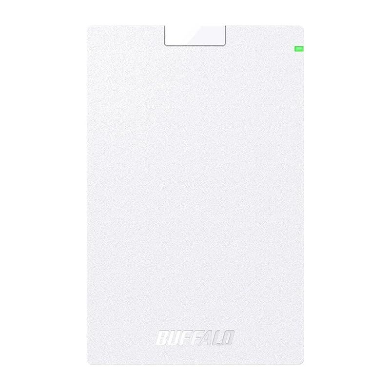 送料込 BUFFALO USB3.1 Gen.1 対応 ポータブルHDD スタンダードモデル ホワイト 500GB HD-PCG500U3-WA