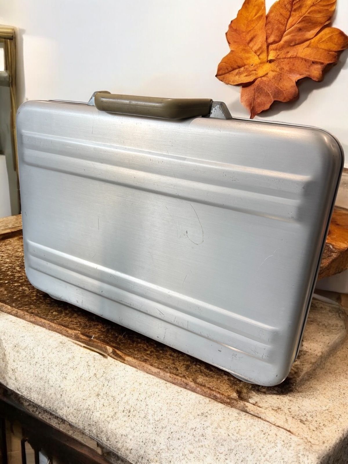 80's ゼロハリバートン アタッシュケース米国製USA製 バートンロゴ画像