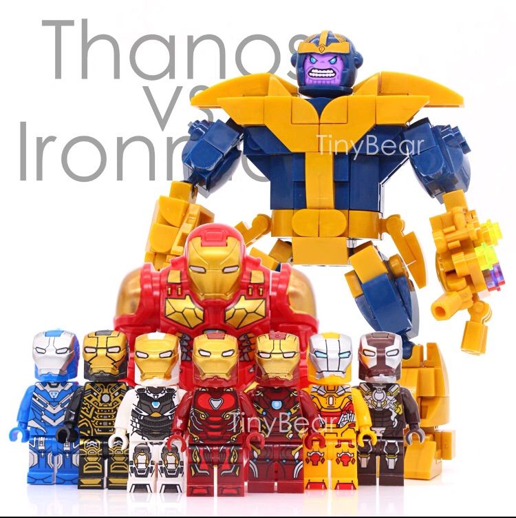 互換 マーベル Marvel サノス Thanos 1体 ミニフィグ - 知育玩具