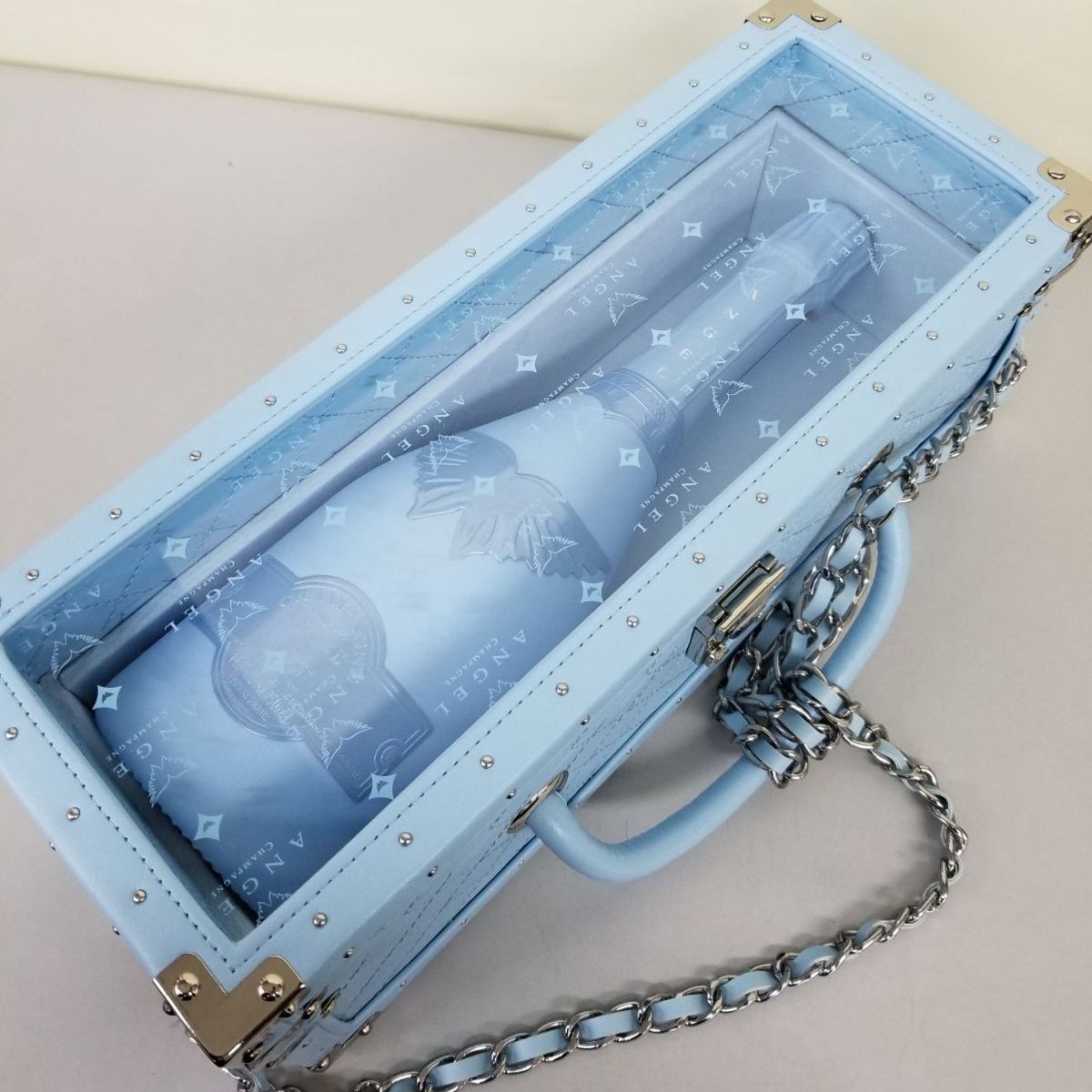 新品未開封品‼️ エンジェル シャンパン ドゥミセック ブルー - メルカリ
