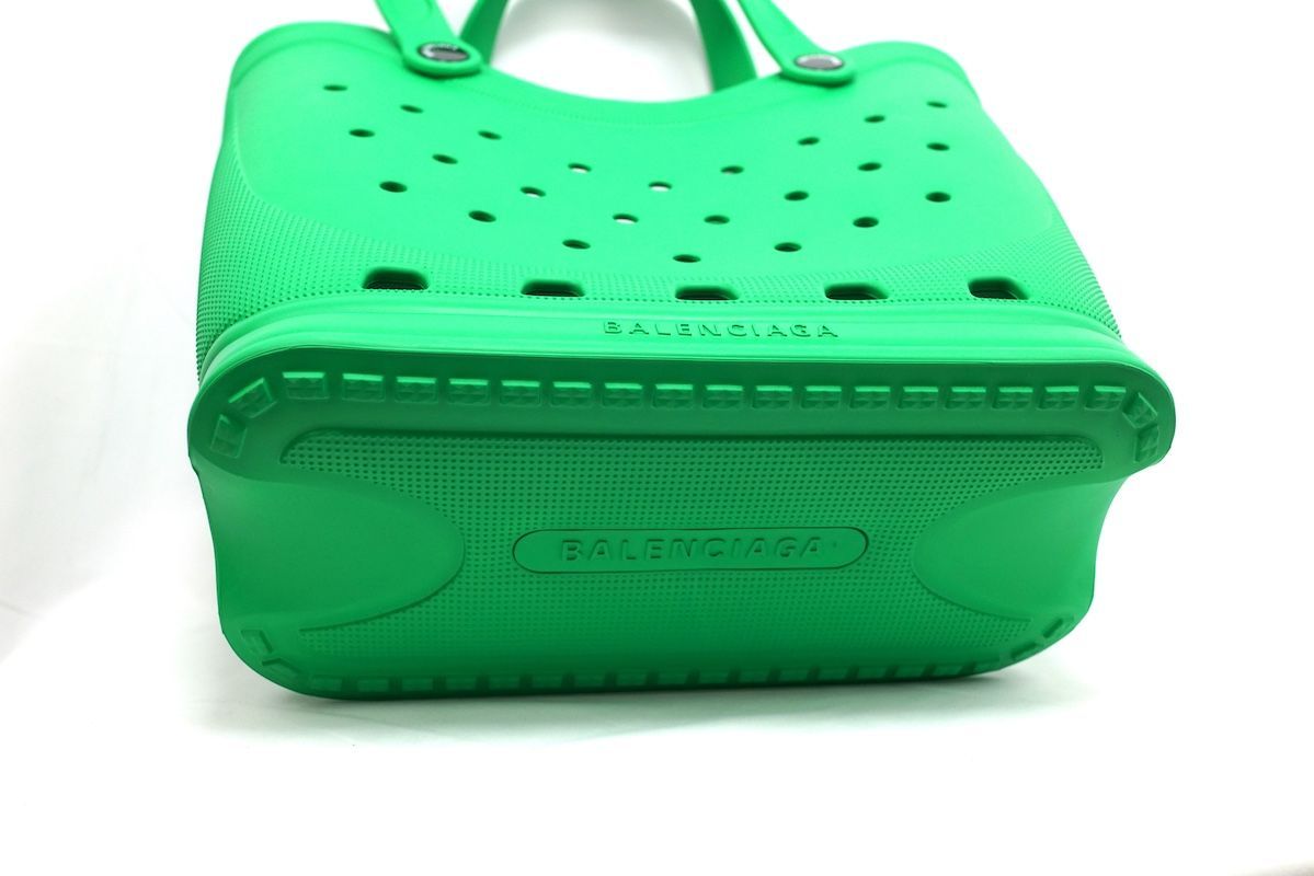 BALENCIAGA バレンシアガ CROCS BAG LARGE クロックス ラバー