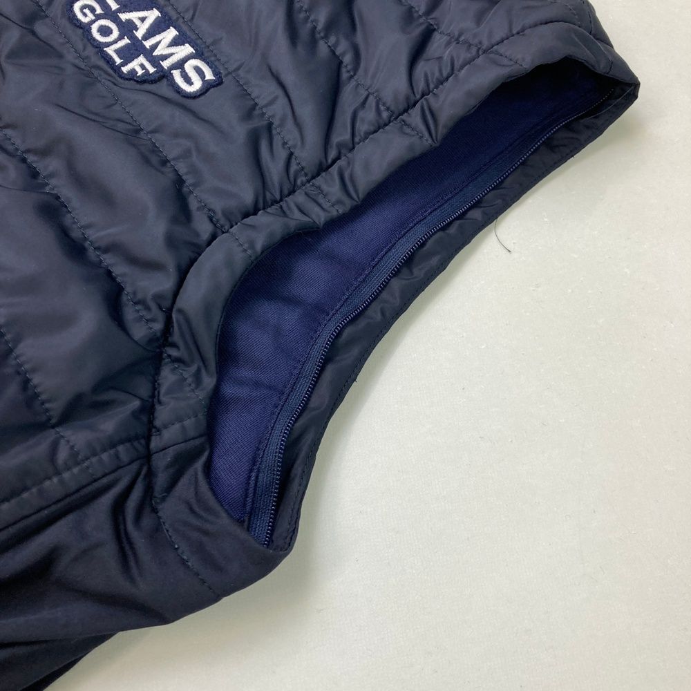 サイズ L BEAMS GOLF ビームスゴルフ 蓄熱 中綿ベスト ネイビー系 240101457841 ゴルフウェア メンズ ストスト WHITEMONARCHHOTEL_COM