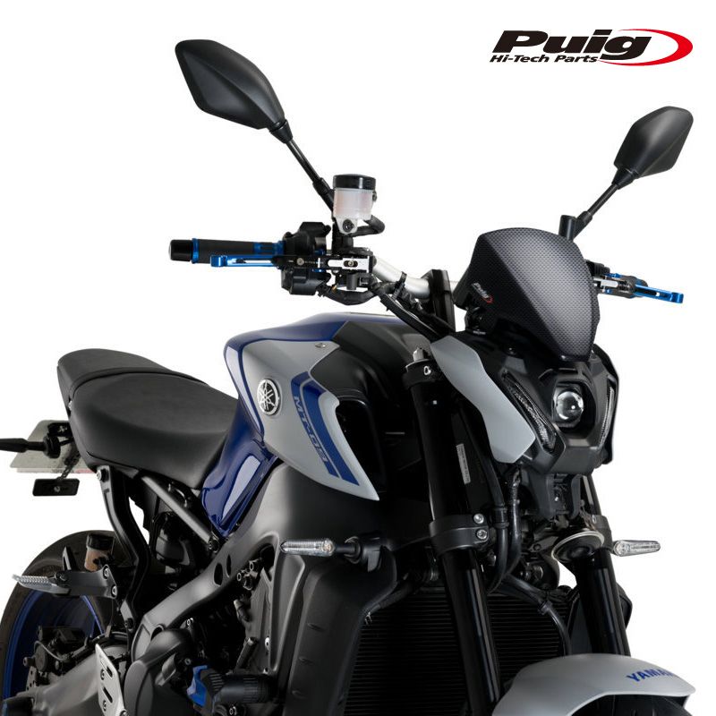 Puig 20643C NEW GENERATION SPORT PLUS [CARBON LOOK] YAMAHA MT-09 (21-23) MT-09  SP (21-23) プーチ スクリーン カウル - メルカリ