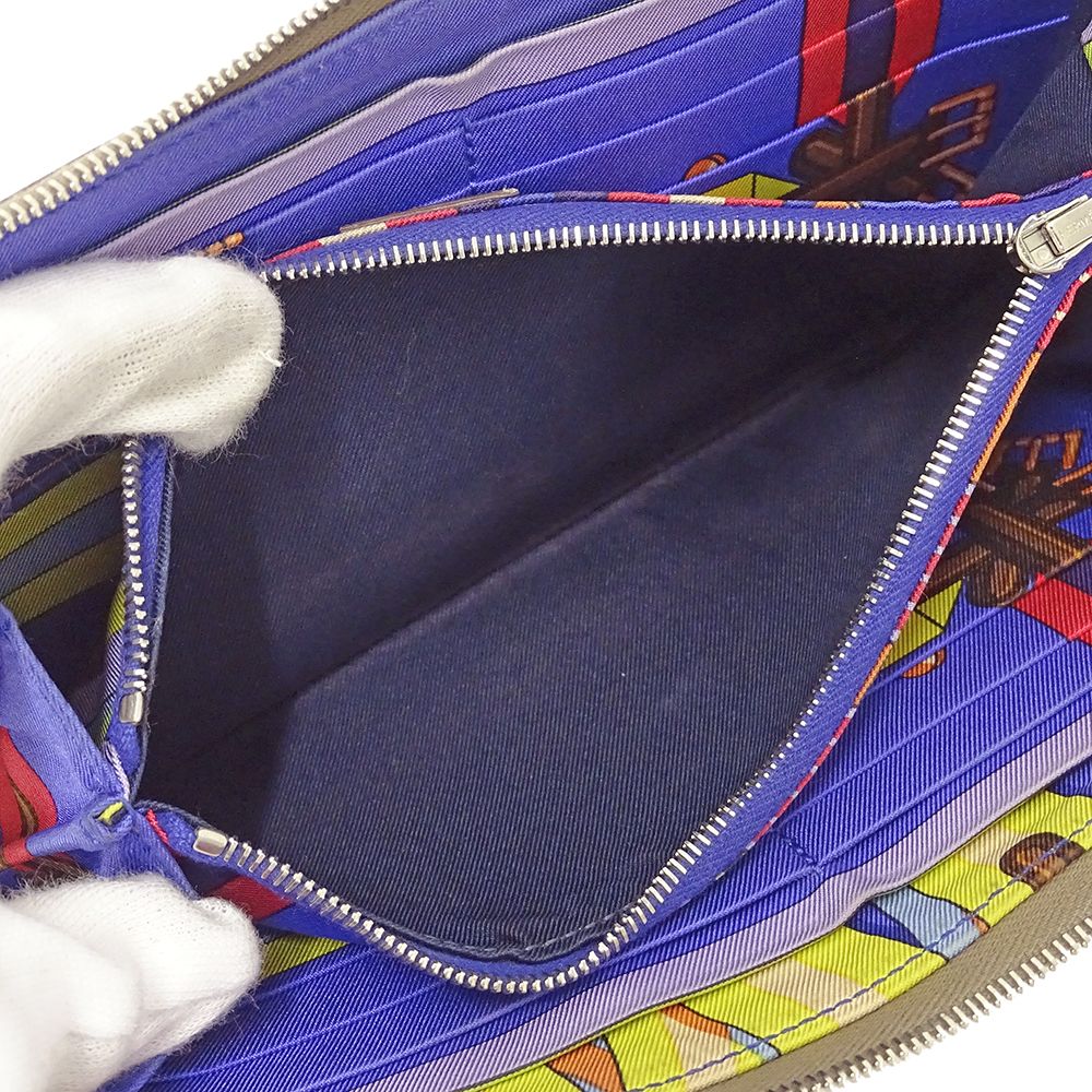 エルメス HERMES 財布 レディース ブランド 長財布 アザップ シルク  