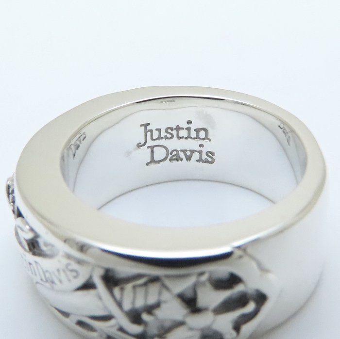 美品!ジャスティンデイビス SRJ302 フラワーパワーリング 廃盤