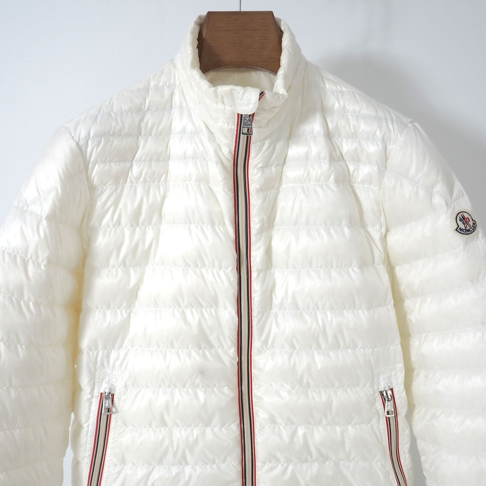 モンクレール MONCLER 国内正規 ライト ダウンジャケット 1 ホワイト 
