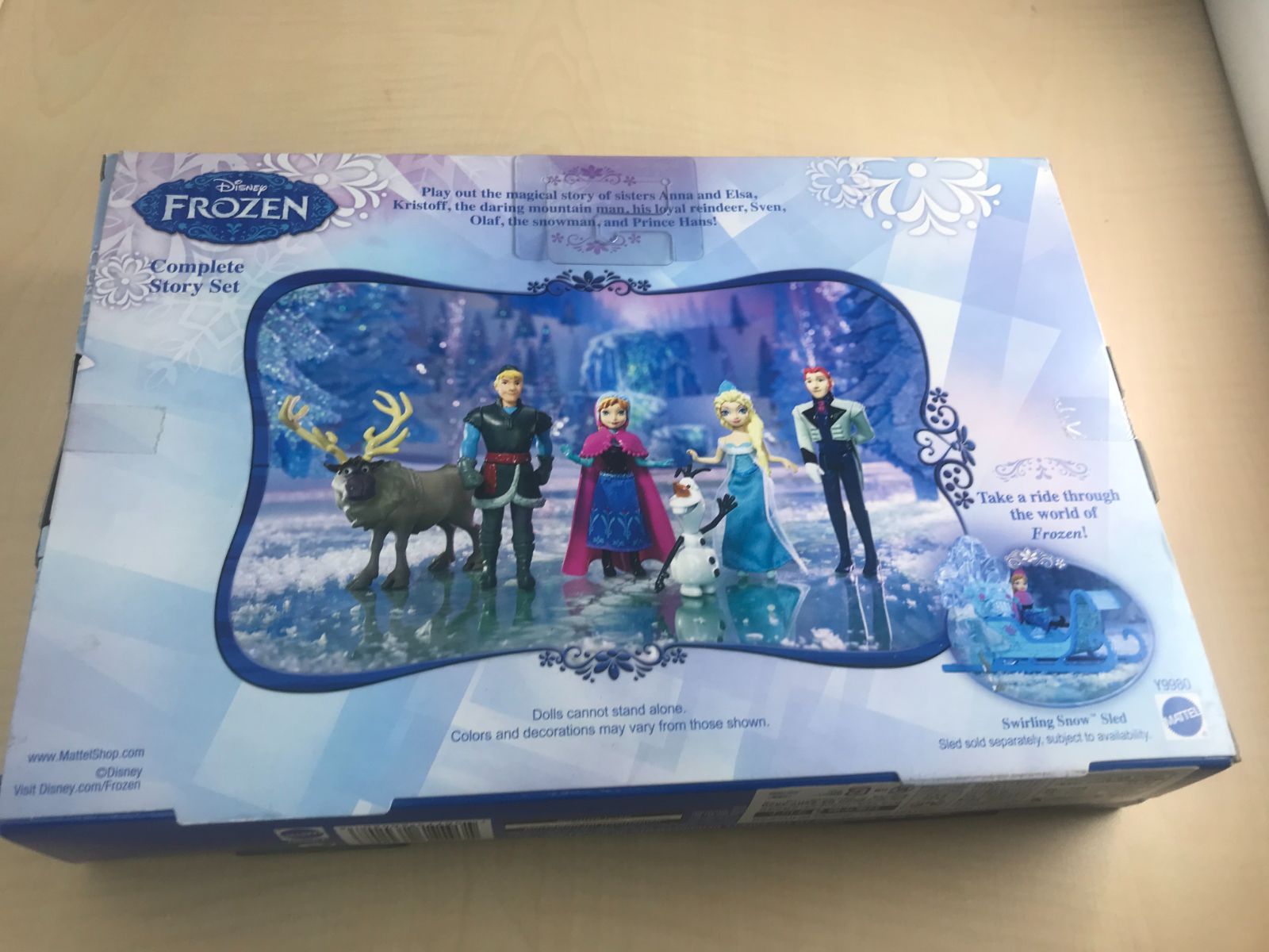 ディズニープリンセス アナと雪の女王 おはなしデラックスセット