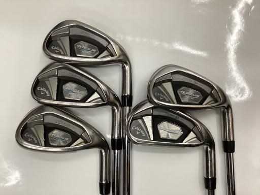 キャロウェイ ROGUE STAR 5S アイアンセット IR NS PRO ZELOS 7 フレックスS メンズ 男性用 右利き 右用 Dランク ゴルフクラブ