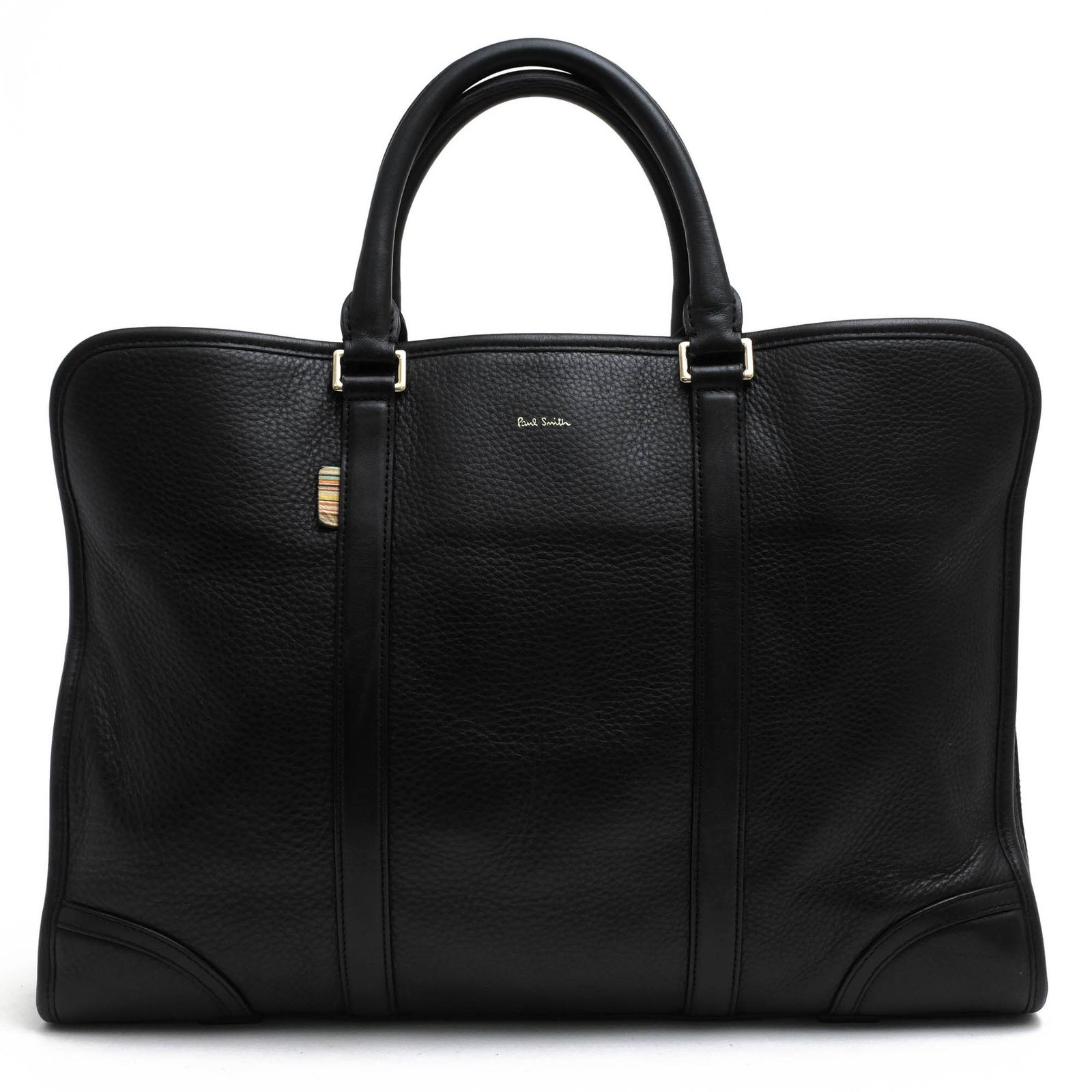 本革 ポールスミス Paul Smith ビジネス トートバッグ　ブラック　A4 Paul Smith ポールスミス 本革 レザー A4 トートバッグ ブラック