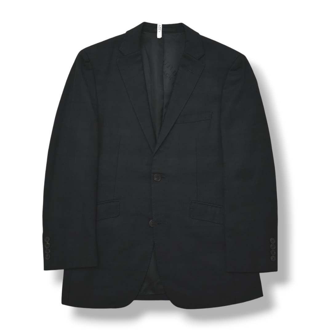 美品✨バーバリーブラックレーベル　テーラードジャケット　ノバチェック　インディゴ 中古・古着通販】BURBERRY BLACK LABEL (バーバリーブラック