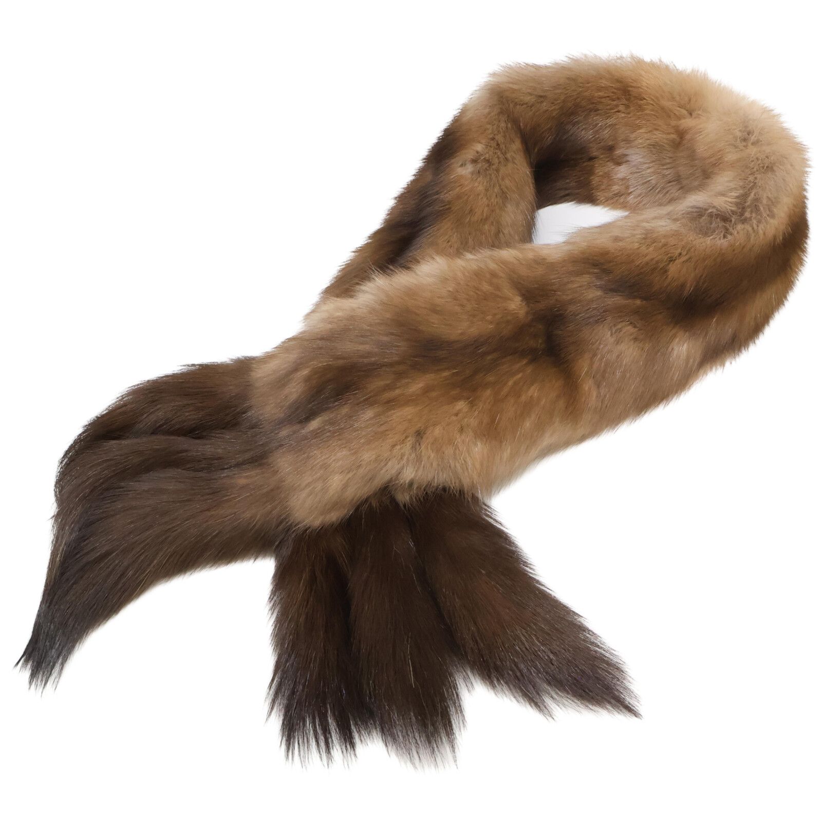 フォクシー ロシアンセーブル 大判 マフラー ティペット