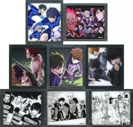 雑貨　全9種セット 「ブルーロック展 額縁マグネットコレクション」 ブルーロック展 額縁マグネット FCバルチャ 蜂楽 乙夜の通販 by