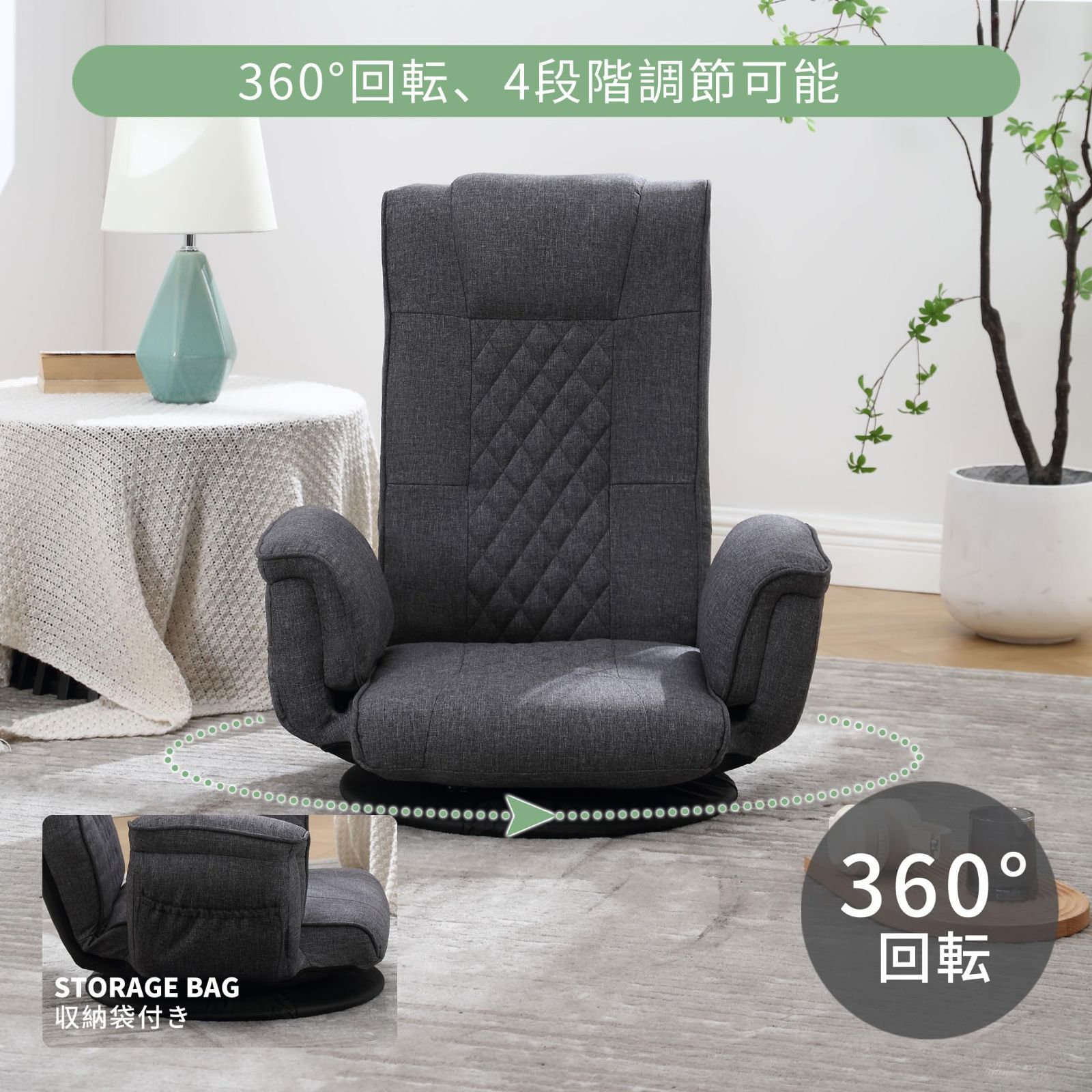 360度回転