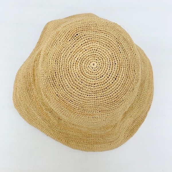 石田製帽 イシダセイボウ SANTE LABO ストローハット 麦わら帽子