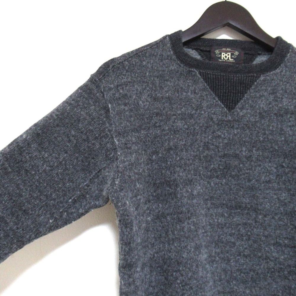 美品 RRL ダブルアールエル ラルフローレン 長袖 ニット セーター XS  