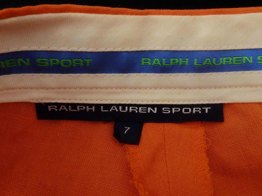 【新品/未使用】3L Ralph Lauren オレンジ ワイドパンツ タグ付 新品/未使用】3L Ralph Lauren オレンジ ワイドパンツ タグ付