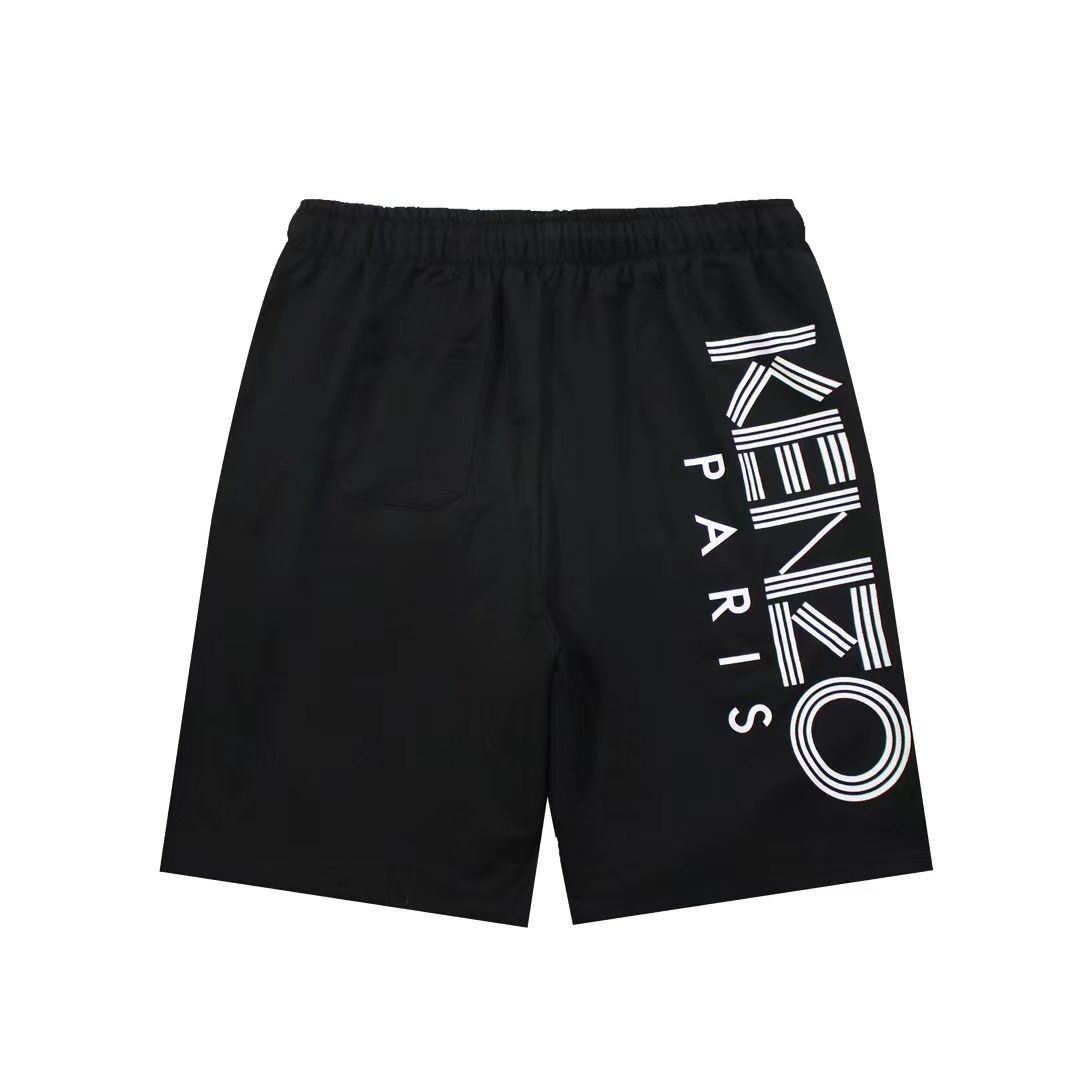 スポーティで☆KENZO ケンゾー☆ロゴ サイド プリント ハーフ・ショートパンツユニセックス