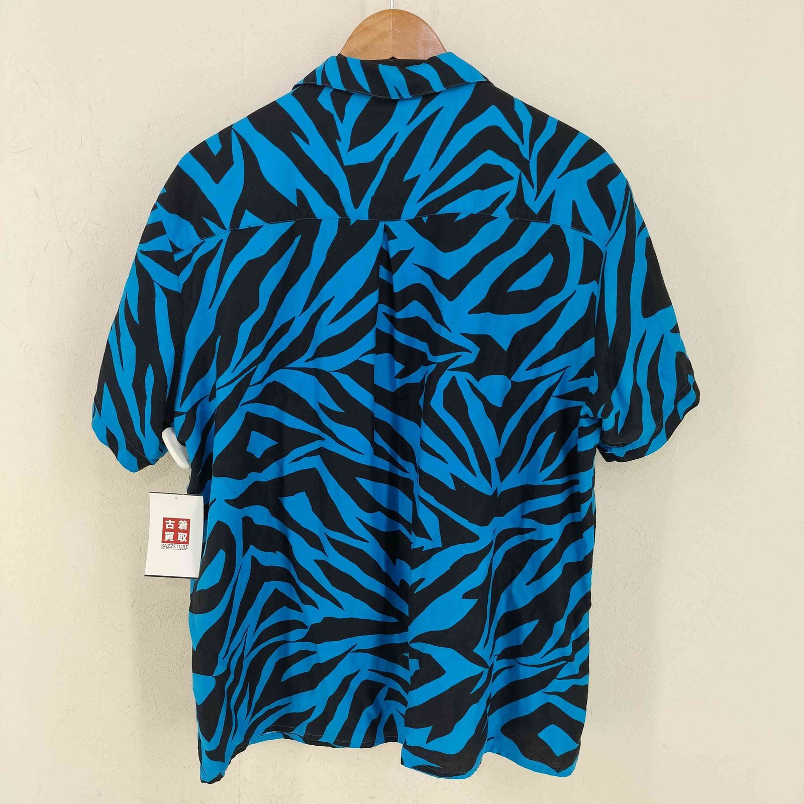 USED古着(ユーズドフルギ) NAKAGAMI ストライプシャツ blue stripe レディース F 中古 古着 0330 ユーズドフルギ USED古着 25ss ストライプチュニックシャツ