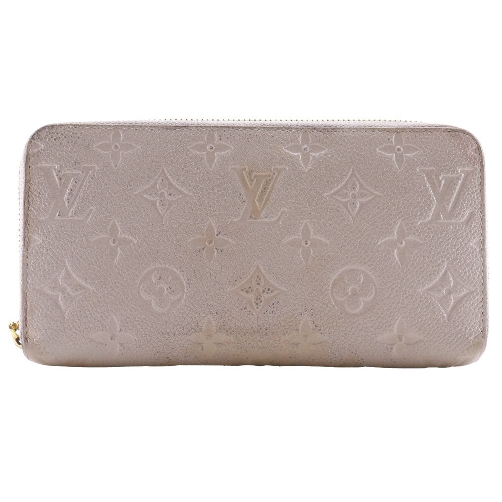 LOUIS VUITTON ルイ ヴィトン ジッピー ウォレット M69034 モノグラムアンプラント トゥルトレール グレー TN2196 レディース 長財布