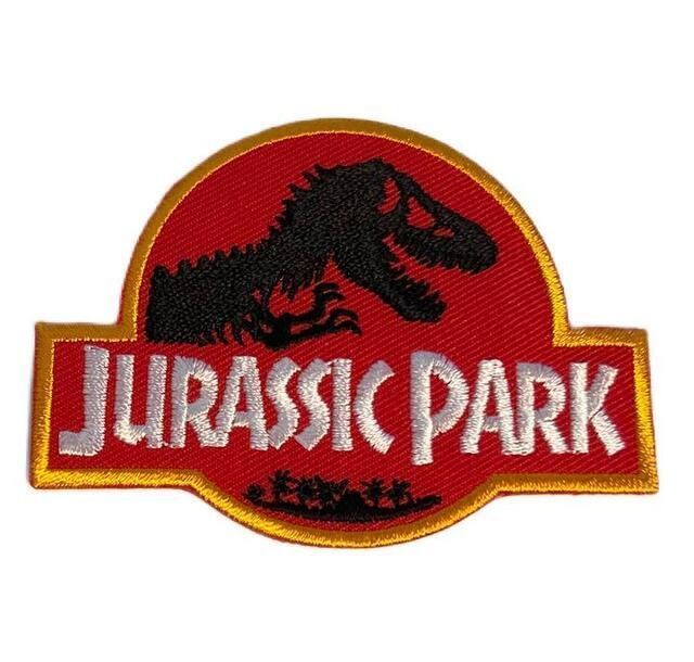 JURASSIC PARK ジュラシックパーク ワッペンE199 A× - メルカリ