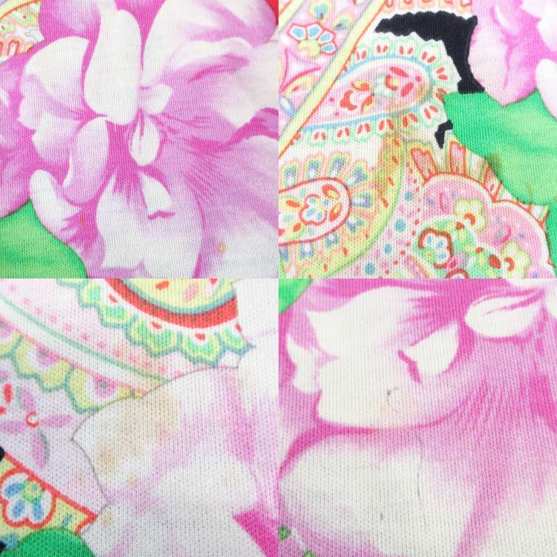 極美品☆LEONARD FASHION レオナール ファッション シルク混