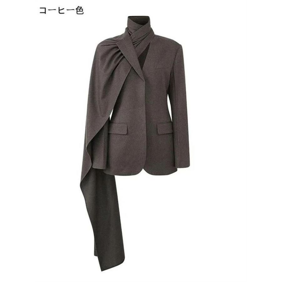 新品 Kolor ニット 切り替え アシンメトリー テーラード ジャケット