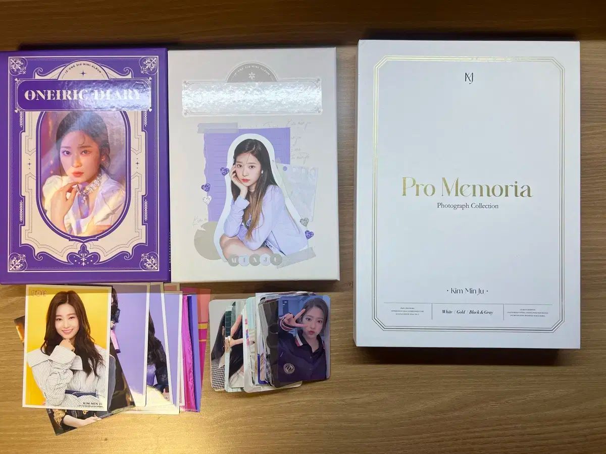キム・ミンジュ(KIM MINJU) プロメモリーブック アルバム トレカ 写真 フォート PHOTO まとめ売り