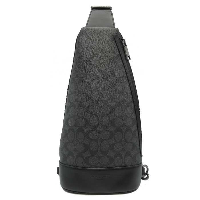 コーチ バッグ ショルダーバッグ COACH シグネチャー ドミニク スリングパック ボディバッグ CY801 QBMI5 アウトレット メンズ