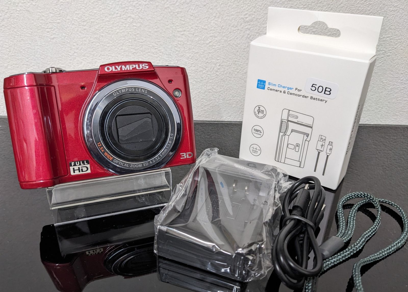 カメラ OLYMPUS オリンパス SZ SZ-20 コンパクトデジタルカメラ レッド