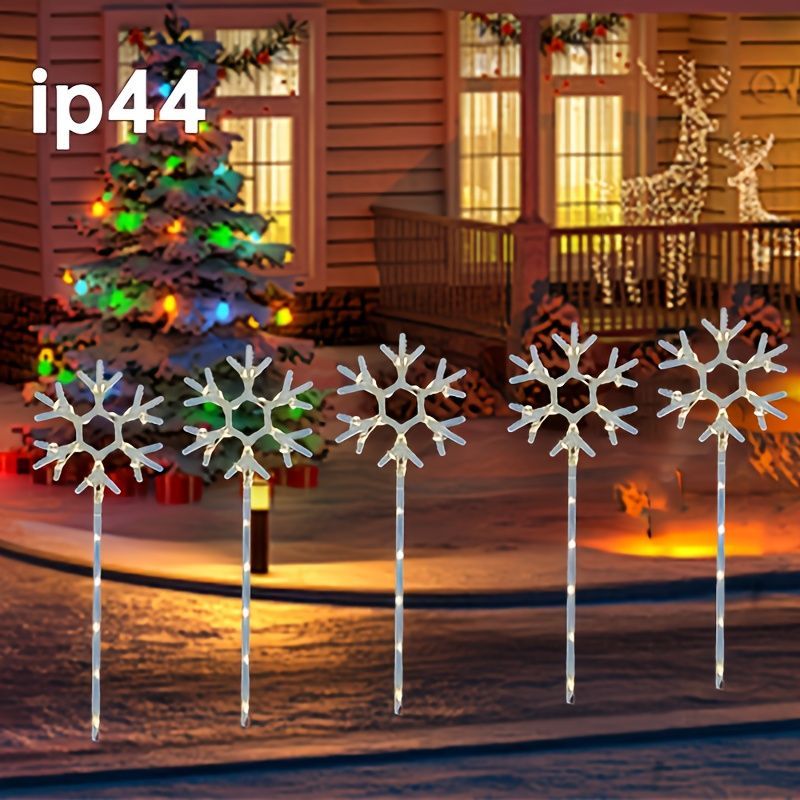 ガーデンオーナメント 雪の結晶型