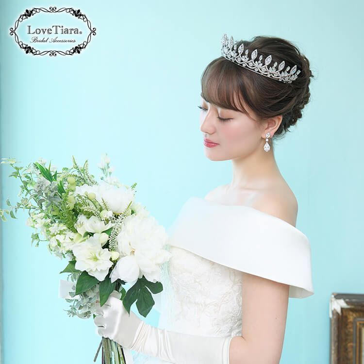 ラブティアラ公式 ベラドンナ ジルコニア ティアラ アウトレット ウェディング ウエディング ブライダル 結婚式 花嫁 キュービックジルコニア 二次会 ヘッドドレス アクセサリー ヘッドアクセサリー アクセ 髪飾り コンテスト 生誕祭 プレゼント