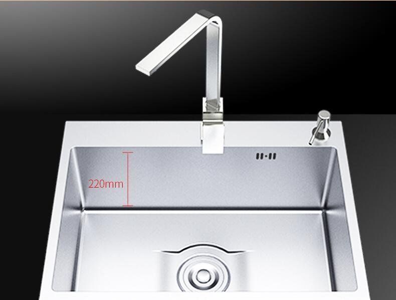 特売 高品質キッチン用品 ステンレス製流し台 台所 1槽シンク 食器洗い