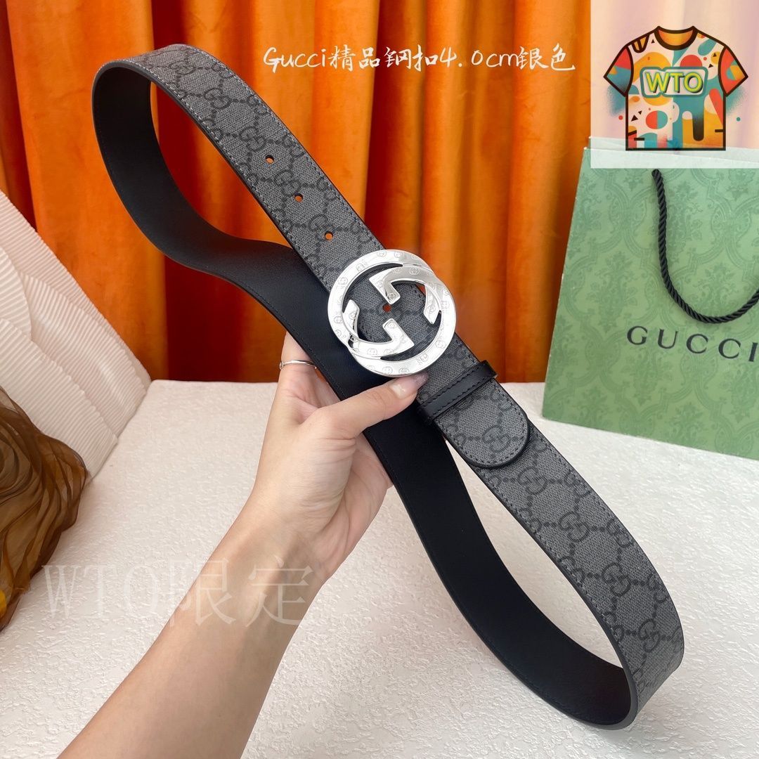 今日特価】Gucci グッチ レザーベルト-3 - メルカリ