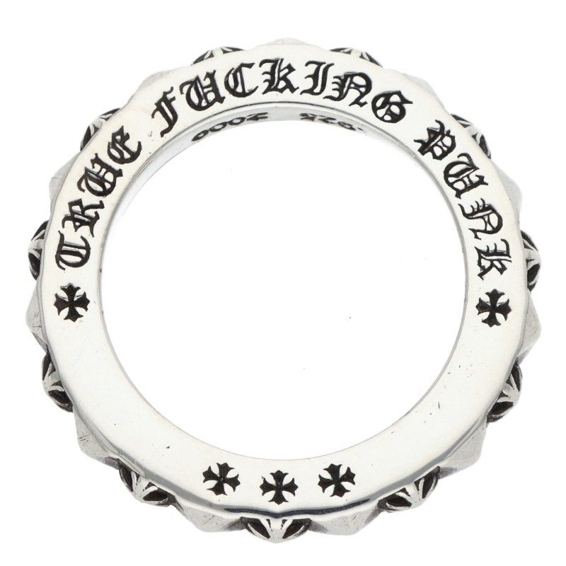本日限定レシート付クロムハーツ TFP トゥルーファッキン パンクリング 13号 CHROME HEARTS クロムハーツ（原本有） TFP PLUS PUNK トゥルー