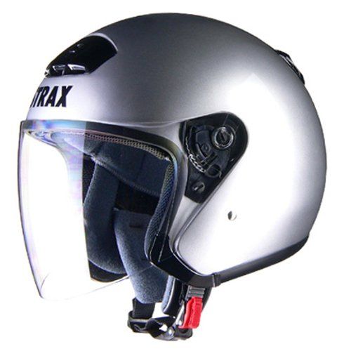 【新品・2営業日で発送】LEAD ＳＴＲＡＸ　ＳＪ－４　ジェットヘルメット　／　シルバー　／ＢＩＧ