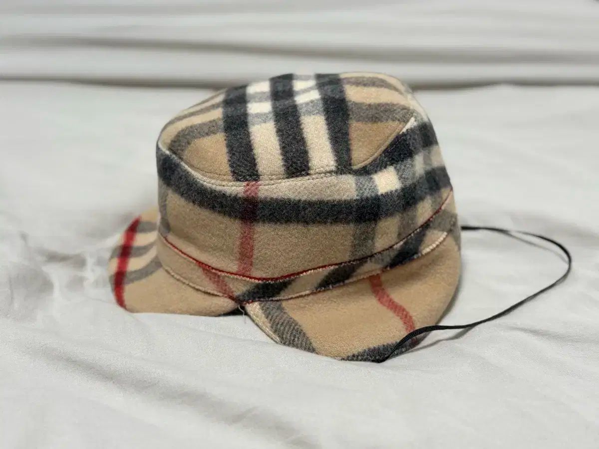 バーバリー キッズ コリア チェック フライトキャップ 帽子 54