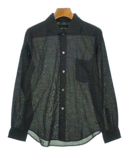 tricot COMME des GARCONS - tricot COMME des GARCONS カジュアルシャツ S 黒 【古着】【中古】 トリココムデギャルソンtricot COMME des GARCONS コットン