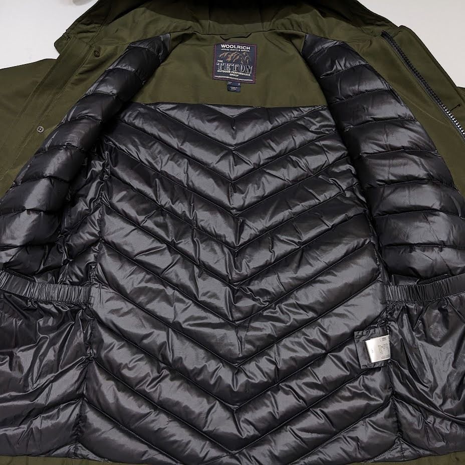 Woolrich ウールリッチ MOUNTAIN PARKA TETON ダウンジャケット GORE-TEX ゴアテックス 1702067 グリーン