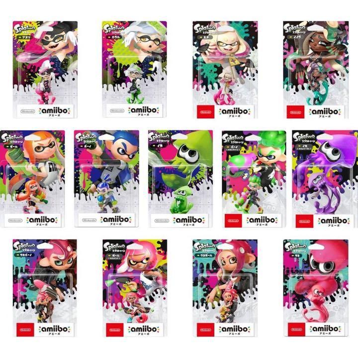 店舗限定限定あり スプラトゥーンamiibo17種セット 本・音楽・ゲーム